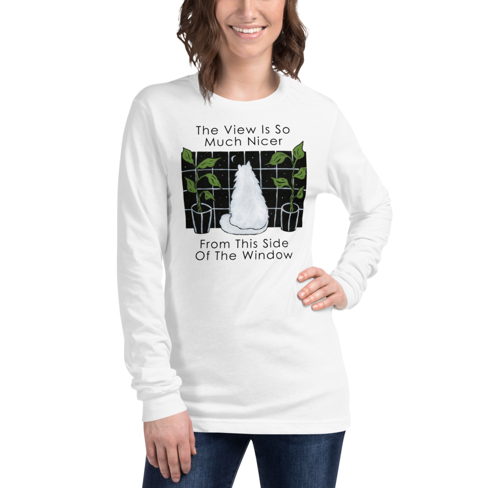 "Home Is Where the Heart Is" Unisex Long Sleeve Tee
