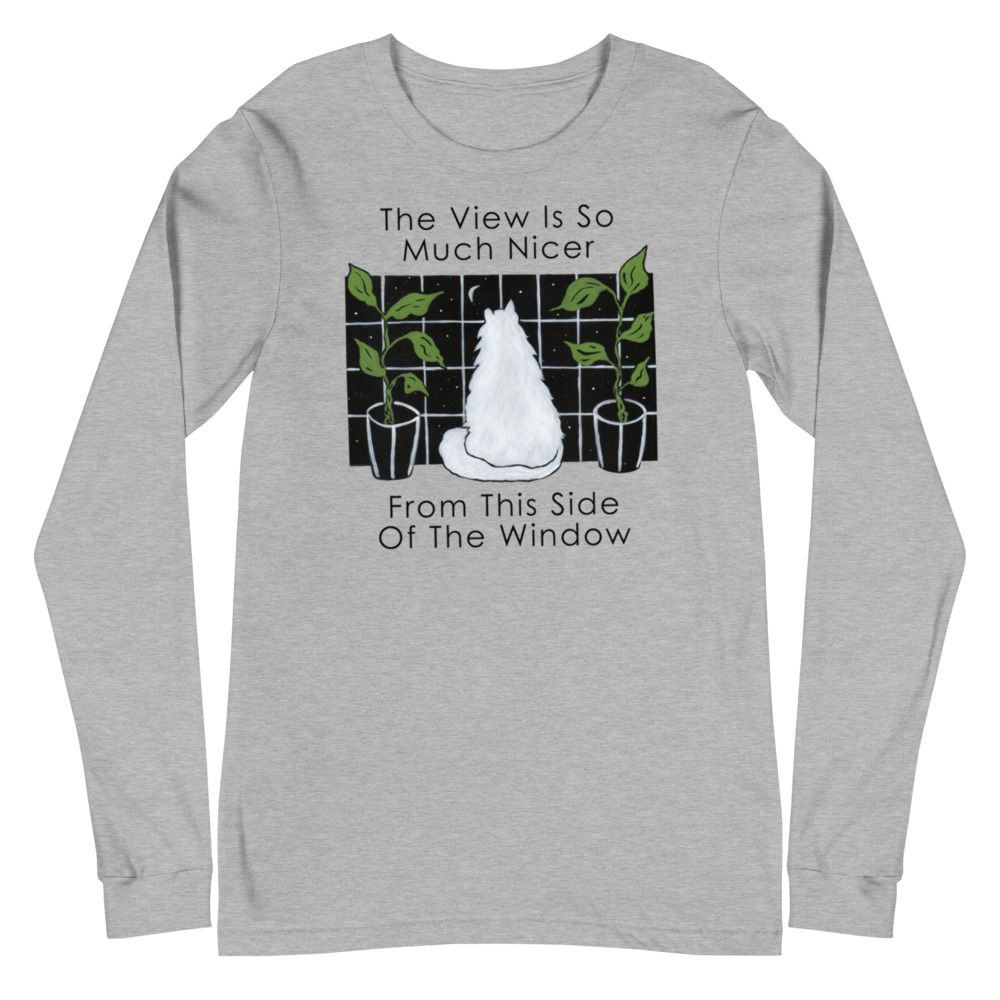 "Home Is Where the Heart Is" Unisex Long Sleeve Tee