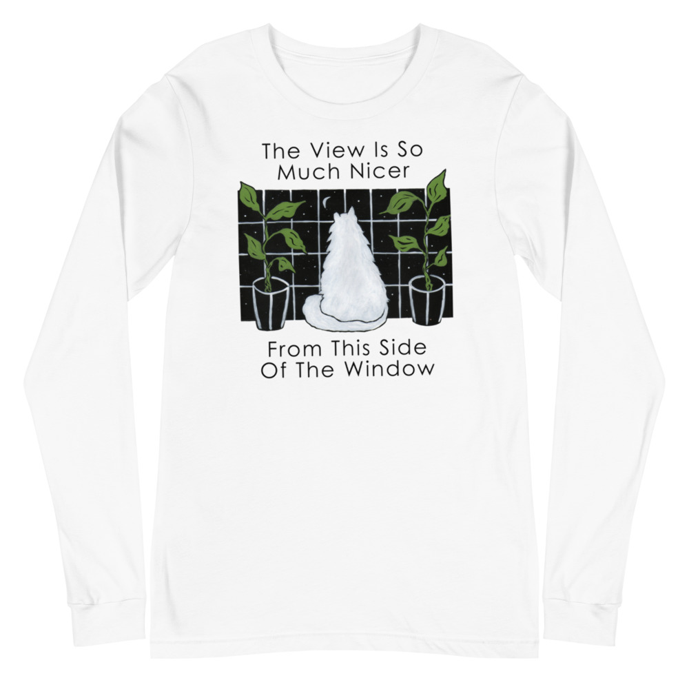 "Home Is Where the Heart Is" Unisex Long Sleeve Tee - Image 3