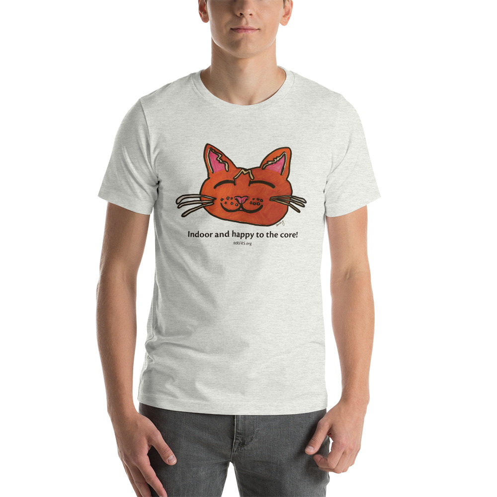 "Indoor & Happy" Short-Sleeve Unisex T-Shirt - Image 11
