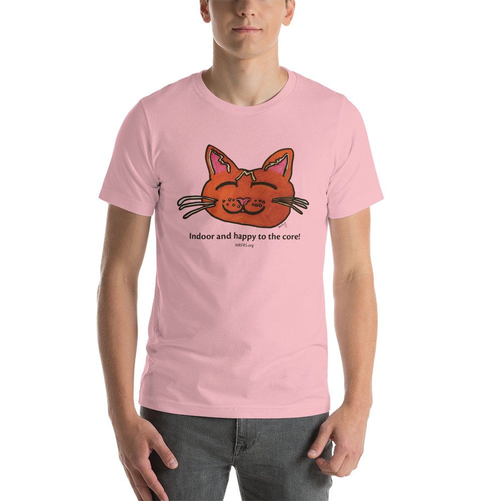 "Indoor & Happy" Short-Sleeve Unisex T-Shirt - Image 8