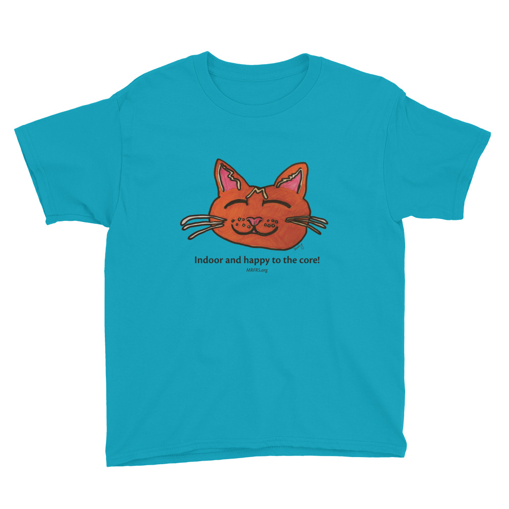 "Indoor & Happy" Youth Short Sleeve T-Shirt
